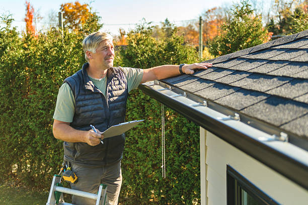 Professional Roof Inspection technician working in Wyandotte, MI